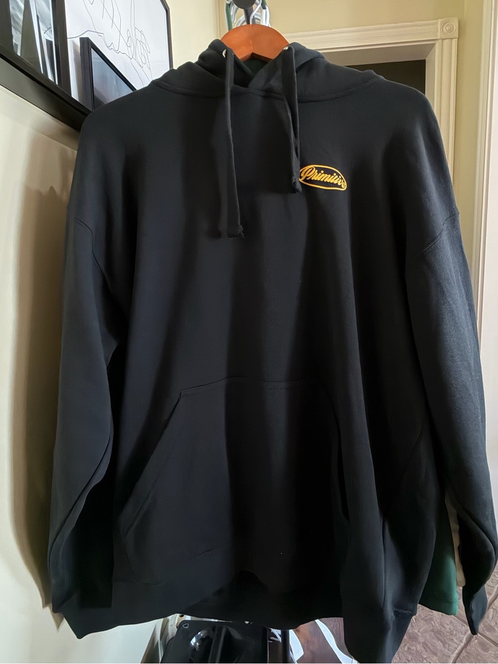 Primitive Skateboarding Black Pullover Hoodie NWOT XL